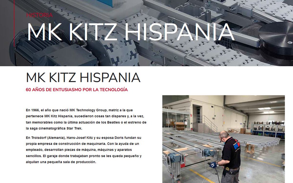 CAARAUTOARAGON's tweet photo. ¿Quieres conocer la historia de @mkHispania? es #LaPYMEdelmes de noviembre del CAAR, 60 años de entusiasmo por la tecnología https://t.co/71pPnvqPdy #automoción #ingeniería #industria40 #automatización #Aragón https://t.co/xo89l65Cwv