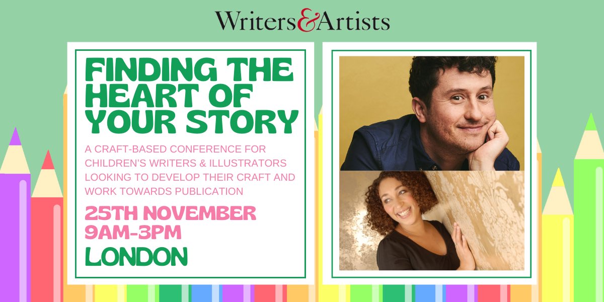 I can’t wait to take part in this! There are limited spaces available. Enter code NOV1023 at checkout for a 10% discount! Come and find the heart of your story with me and the wonderful @elnorry_writer at the home of <a href="/KidsBloomsbury/">Bloomsbury Kids & YA UK</a>! 

<a href="/Writers_Artists/">Writers & Artists</a> 
writersandartists.co.uk/events-and-cou…