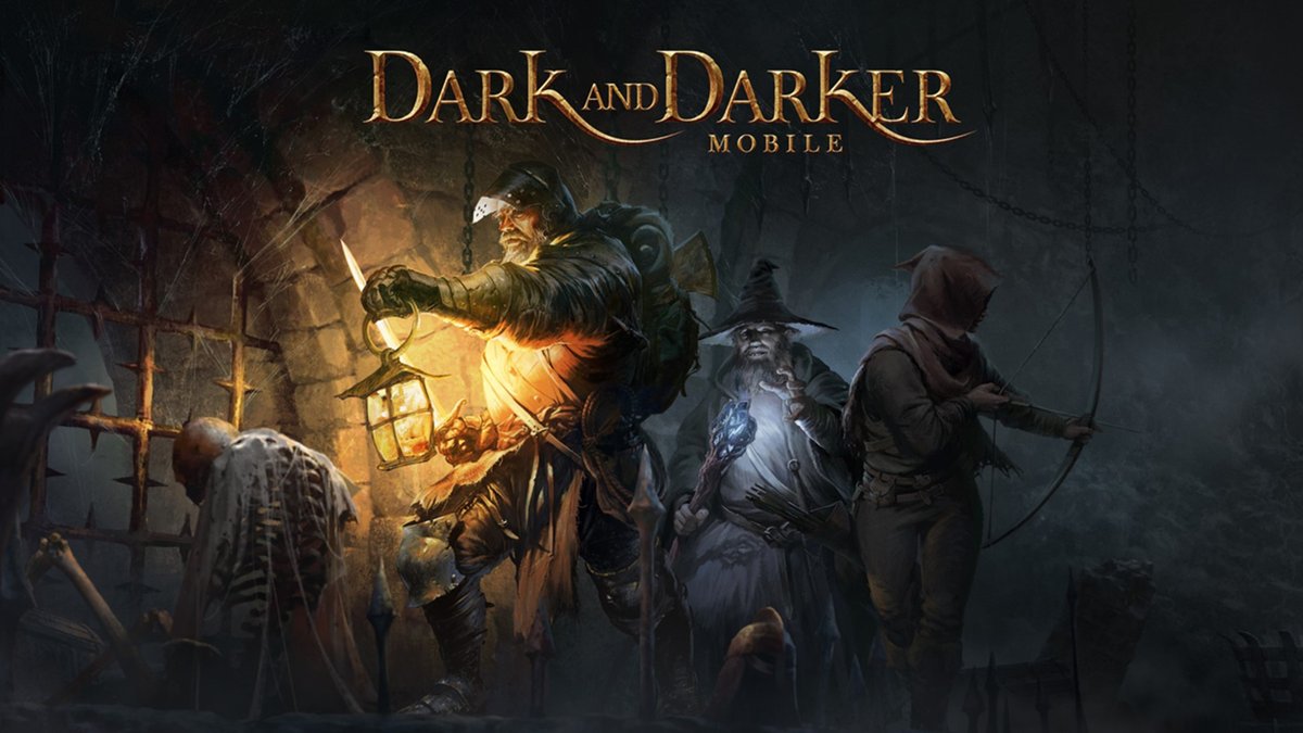 gamespark's tweet photo. ファンタジーPvPvE『Dark and Darker』モバイル向け『Dark and Darker Mobile』発表！

モバイル版はKRAFTON傘下のゲーム制作スタジオBluehole Studioが100%独自に開発しているとのこと。
https://t.co/JpTQnM7U1Q https://t.co/Uov7yOxY7w