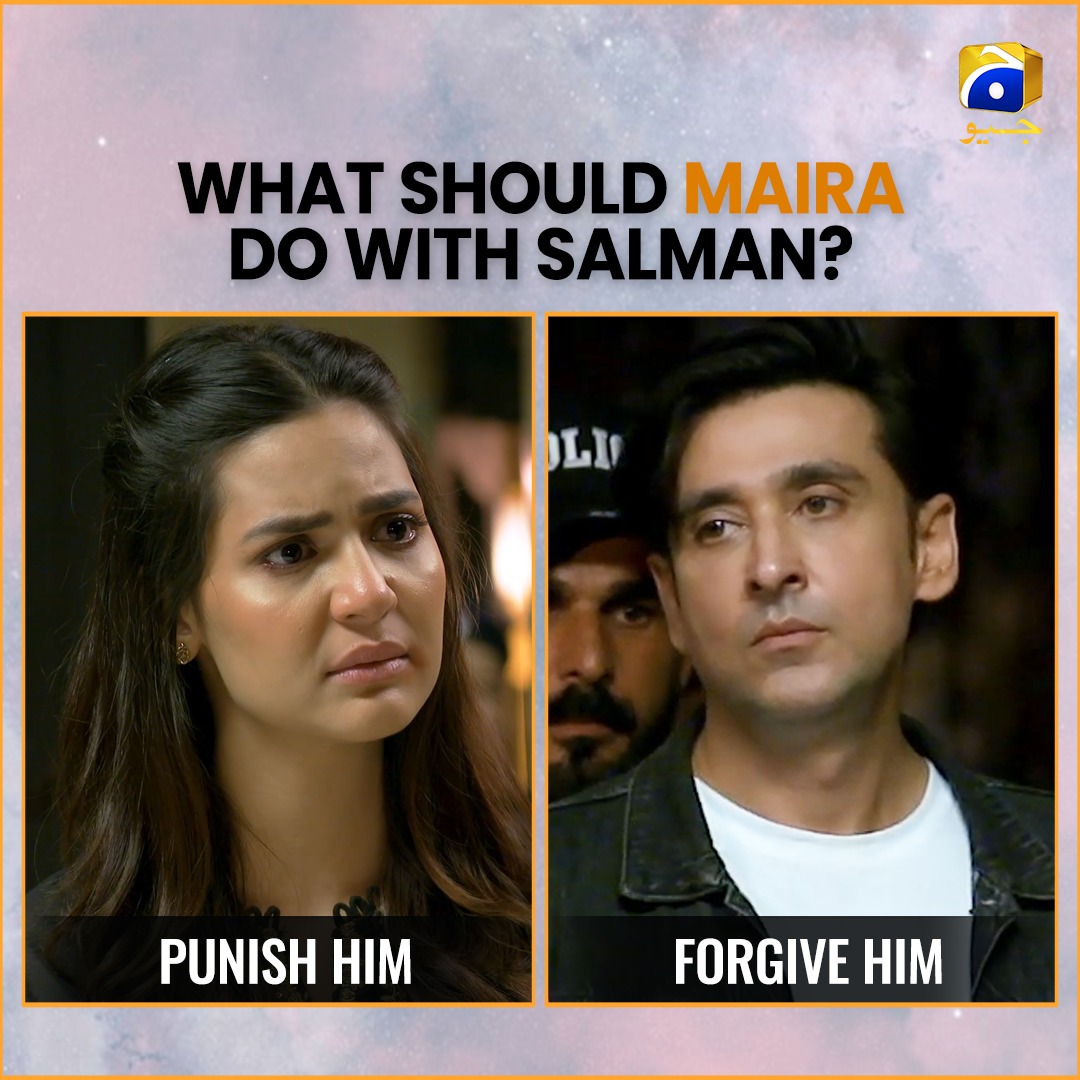 HarPalGeoTv's tweet photo. What do you think Maira should do with Salman? 🫣
#GeoEntertainment #HarPalGeo #GeoTV #7thSkyEntertainment #AbdullahKadwani #AsadQureshi #AabisRaza #AdeelRazzaq #AhsanKhan #MadihaImam #SamiKhan #SabaFaisal #AzraMansoor #MohammadAhmed #BehrozeSabzwari #HumeraBano #AzraMohiuddin https://t.co/5PyZQbL7g0