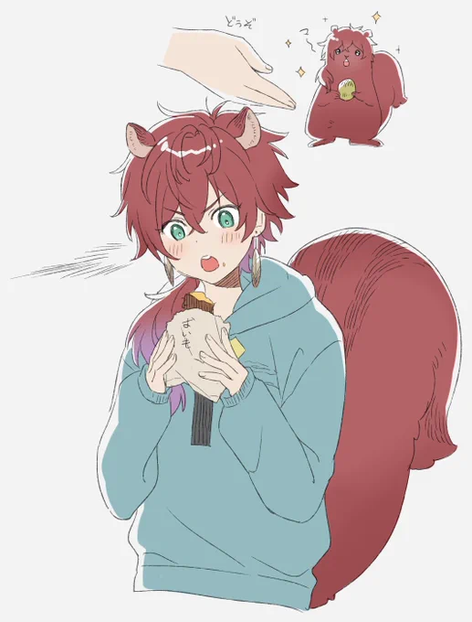 リスアスさんと秋(強めの幻覚