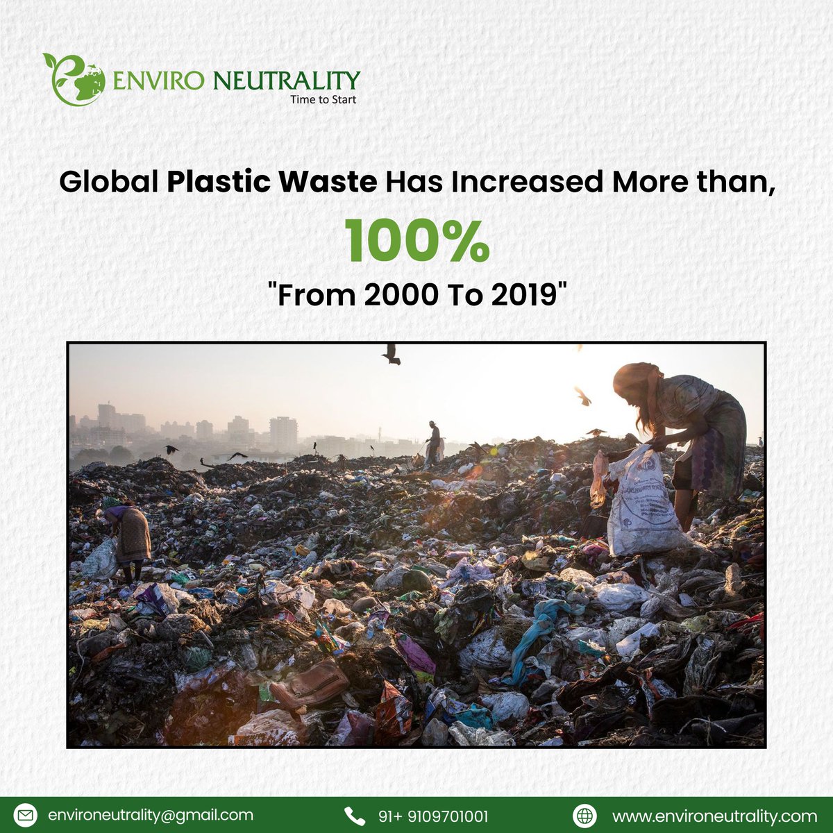 🌍 Did you know that global plastic production surged by over 100% between 2000 and 2019? 😱🔄🌿

#eprcredicts #Eprcertification #reducereuderecycle
#environeutrality #swacchatasurvekshanmission #environment