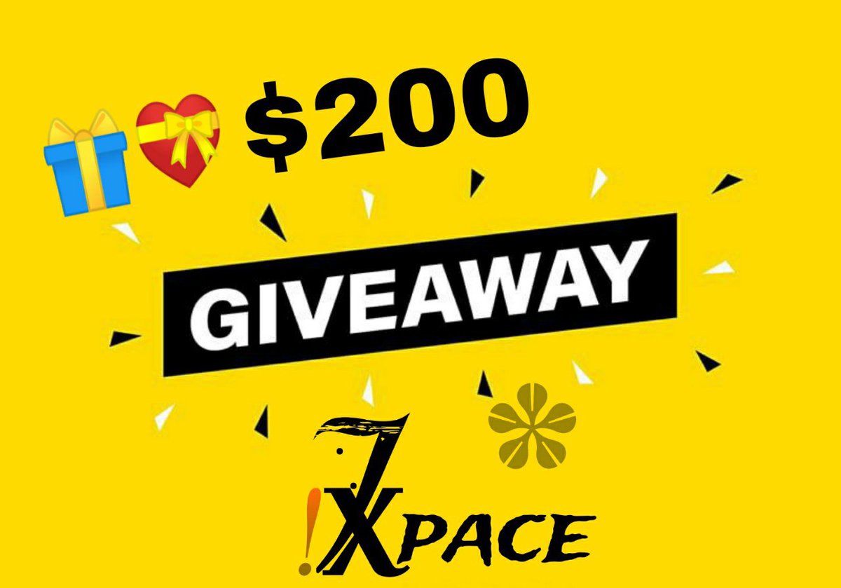 Hey ! Lovelies 😍
🚨Get Ready 💕

📌 Giveaway $200 USDT 

Rules :- 
- Follow <a href="/MiniLovely_13/">Lovely ❤️</a> &amp; <a href="/i7Xpace/">!7Xpace</a>
- join This TG Group t.me/i7XpaceChat
And Say Hey , I am new here 😌
- Like &amp; RT this post &amp; Tag your 3 well wishers 😍

#BTC #Giveaways 
#AMAs #SOL
#Airdrops #i7Xpace