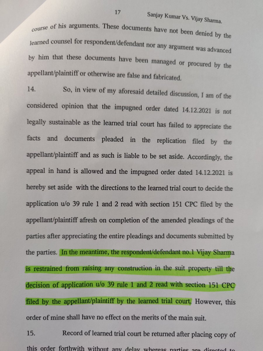 Hauteee's tweet image. Outright CONTEMPT OF COURTby Vijay Sharma/RICHI HOTELS vide cnr no.PBAS010003302022-case CMA/9/2022.by NOT complying with the judgement of order and continuing with his illegal construction. Why is he above the law, always, Sir. @JustChandrachud @DyChandrachud_ @hsphoolka 🙏