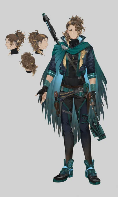 My design for  HOLOSTARS EN's new member #holoARMISI'm so excited for his debut stream on this 11/17 ! 
