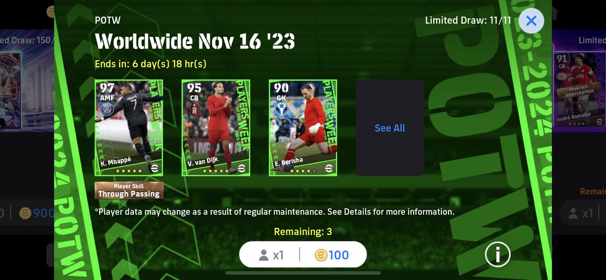 Celi_Deen's tweet photo. 🥦🥦

#eFootball2024 #pes #pes24
#efootball https://t.co/FJ18mf3mmg