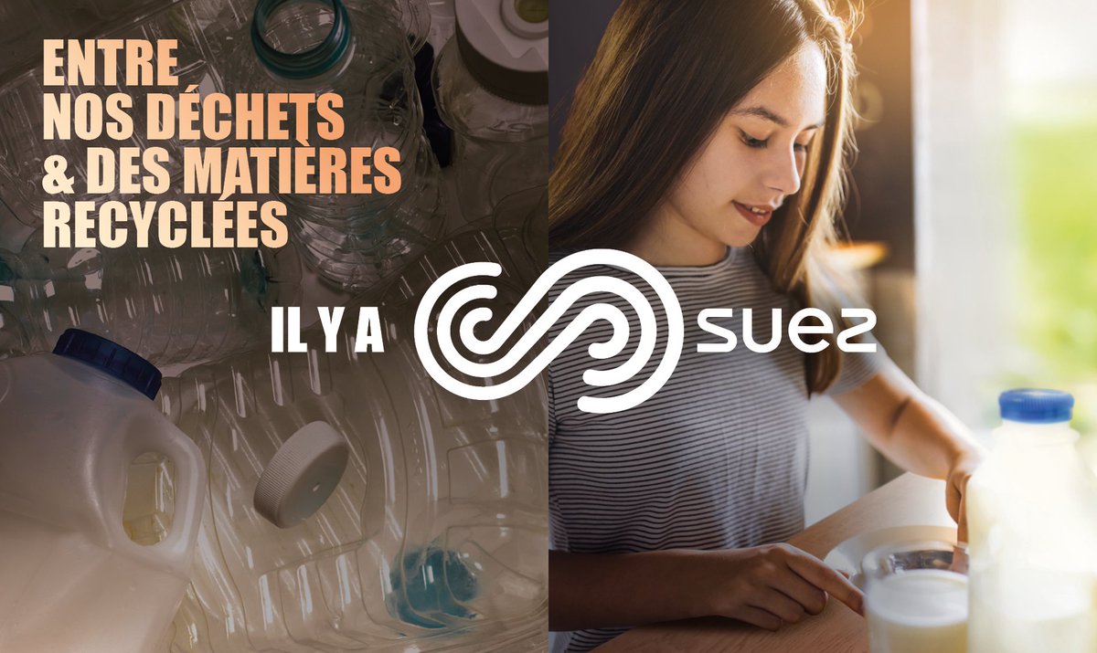 Chaque année, SUEZ recycle plus de 6 millions de tonnes de déchets qui serviront notamment à produire de nouveaux emballages alimentaires ♻️
Découvrez nos solutions au service des collectivités et entreprises : suez.com/ilyasuez