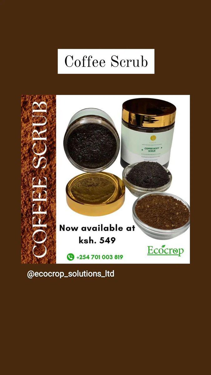 ecocrop's tweet photo. Ecocrop products☕💯 https://t.co/4IxrGH0Gqs