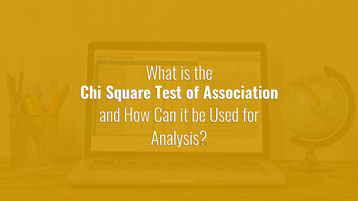 What Is The Chi Square Test Of Association And How Can It Be Used For Analysis?

bit.ly/3xxCFwa

#Smarten #ChiSquareTest #CitizenDataScientist #DataLiteracy #MarketResearch #RetailStoreMarketing #CDS #Analysis