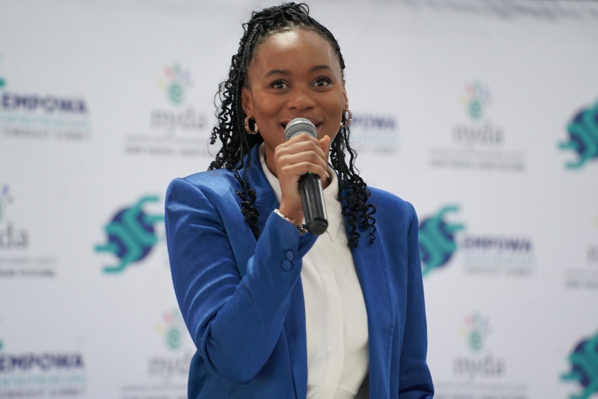 NYDARSA's tweet photo. [ICYMI] EmpowaEntrepreneur Township Summit 2023.

Young people of Diepsloot were fully capacitated with skills, funding, mentorship, and networking opportunities.

#GetMentored #GetSkilled #GetNetworking #NYDA #EmpowaEntrepreneursTownshipSummit23 #NYDAEmpowaEntrepreneurs #LimitlessYouth #GEW2023 #GlobalEntrepreneurshipWeek #DiepslootDreamer #ThursdayThoughts #thursdaymorning #EmpowaYourDreams #DiepslootEntrepreneurs #SouthAfrica