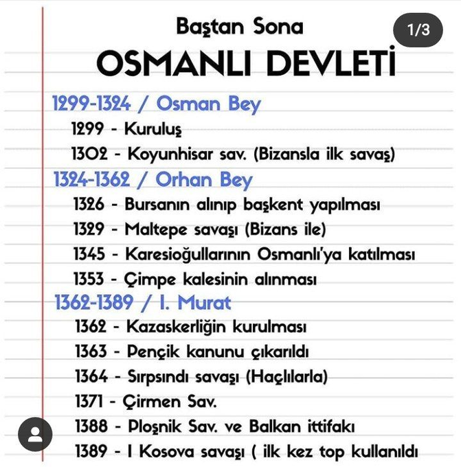 10Sinavhaz's tweet photo. ☑️ Baştan Sona Osmanlı Devleti☑️ https://t.co/qTZV4KYtdN