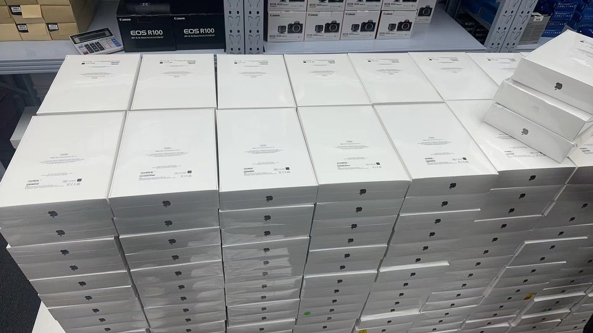 ChristinaSunfl's tweet photo. WTS
iPad 9, 64g, wifi
Original brand new, 300pcs are in store.
Best price:$268/pcs
Welcome to consult:+8613669669233

#ipad #ipad9 #ipadpro #apple #applepencil #apples #applepay #ipads #iphone #appleaccessories #economics https://t.co/0p1Jck2cVZ