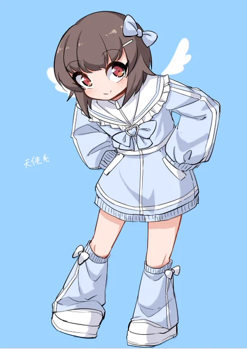 かわいいと思った服をあゆむくんに着せてみたシリーズ #ナチュじょ