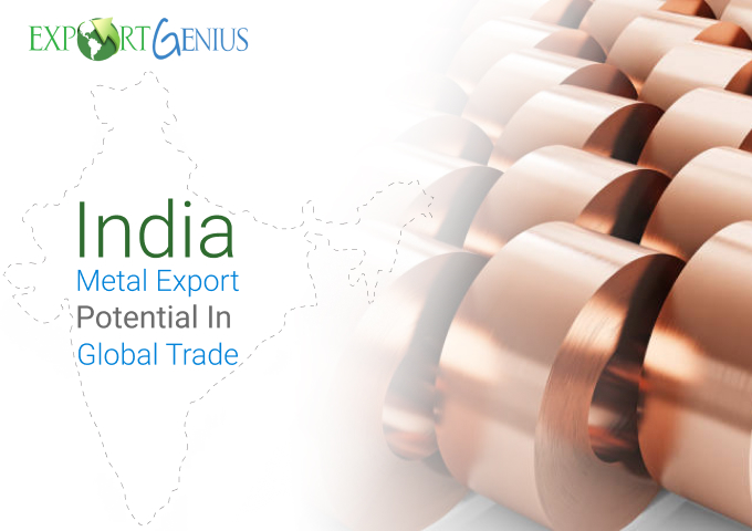 ExportGenius's tweet image. India’s key metal exports (iron &amp;amp; steel, aluminium, copper &amp;amp; zinc) together totalled USD 12,225 million in the first half of 2023. Learn more at bit.ly/46bdGgJ 

#metals #metalparts #metalexport #ironore #steelindustry #metalindustry #trade #export