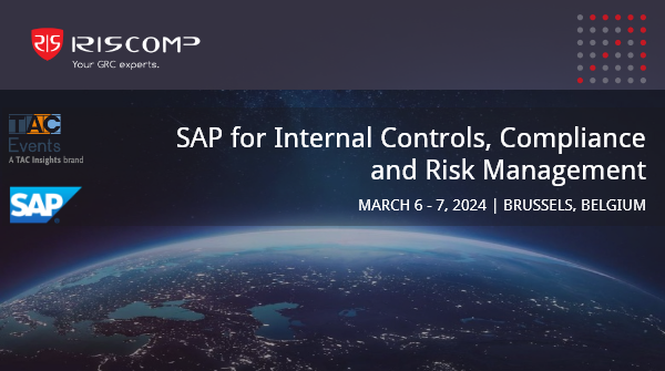RiscompSAPGRC's tweet photo. Unlock SAP GRC and Security Excellence on the CCR conference in 2024!🚀

The SAP for Internal Controls, Compliance, and Risk Management European Conference will take place  on March 6-7, 2024, in Brussels, Belgium.

📅 Save your seat now: https://t.co/fch9gUT1zi

#SAPgrc https://t.co/JE2EWAIEwS