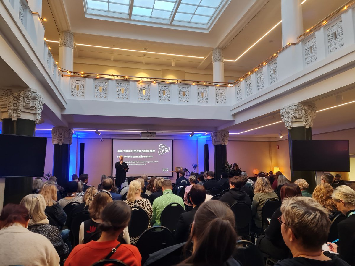 Hemietti's tweet photo. Yhteiskunnallisten yritysten ja ekosysteemin päivä Sofiassa. Social enterprises day in Finland. #yyo #yhteiskunnallisetyritykset #obcd @bchelsinki @OBCDproject1 @DiakAmk https://t.co/ZrlmE8D8h9