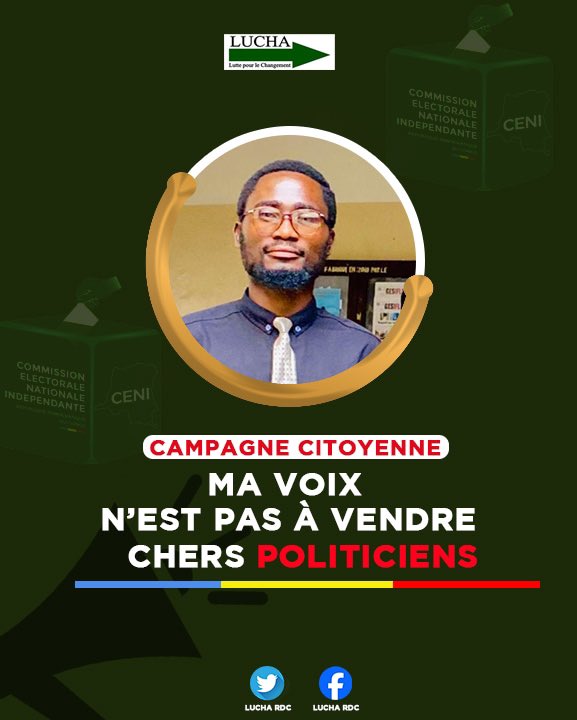 DavidMubawa1's tweet photo. Il est temps de reconnaître que nos voix ne sont pas à vendre.Nous, citoyens, sommes fatigués des promesses vides et des compromis qui ne servent k vos intérêts personnels. Nous demandons une véritable représentation et des politik qui répondent à nos besoins et préoccupations https://t.co/n4B5wtPGTM