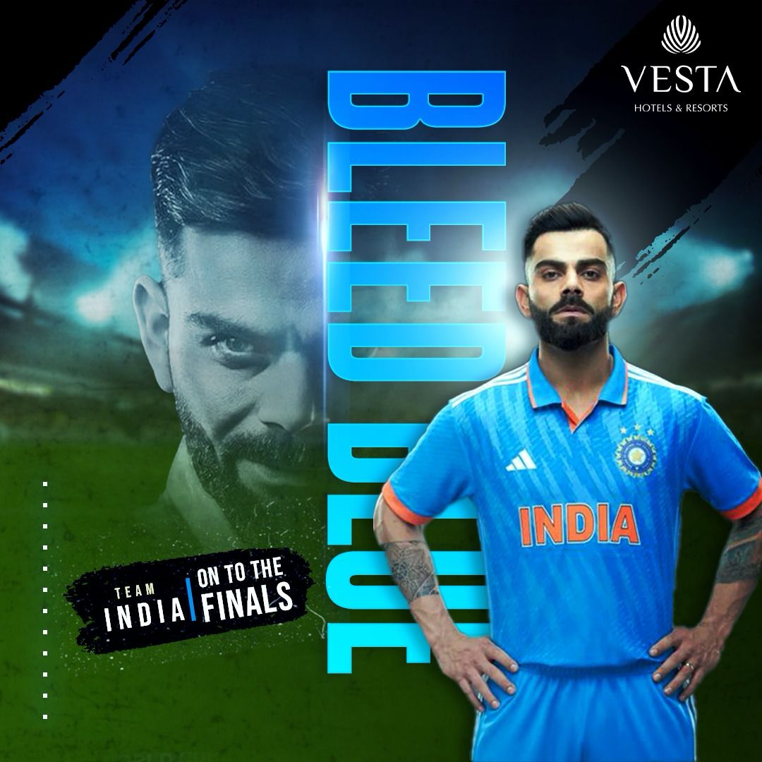 VestaHotels1's tweet photo. #CWC2023 #CWC2023Semifinal #ViratKohli
https://t.co/mx7AGoPU2C https://t.co/lRIlKrDfM7