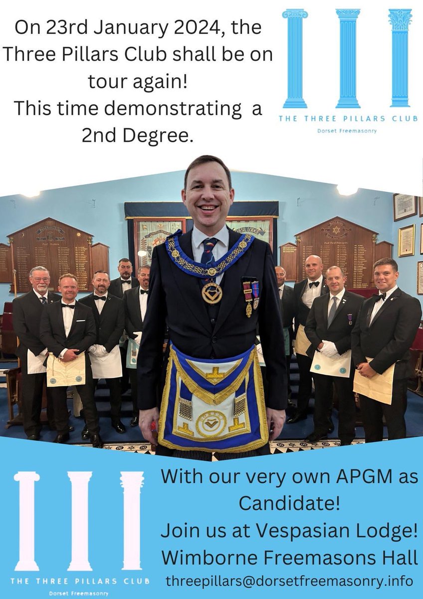 If you would like to be involved or just visit, get in touch via DM or email! 👀 #Freemasonry