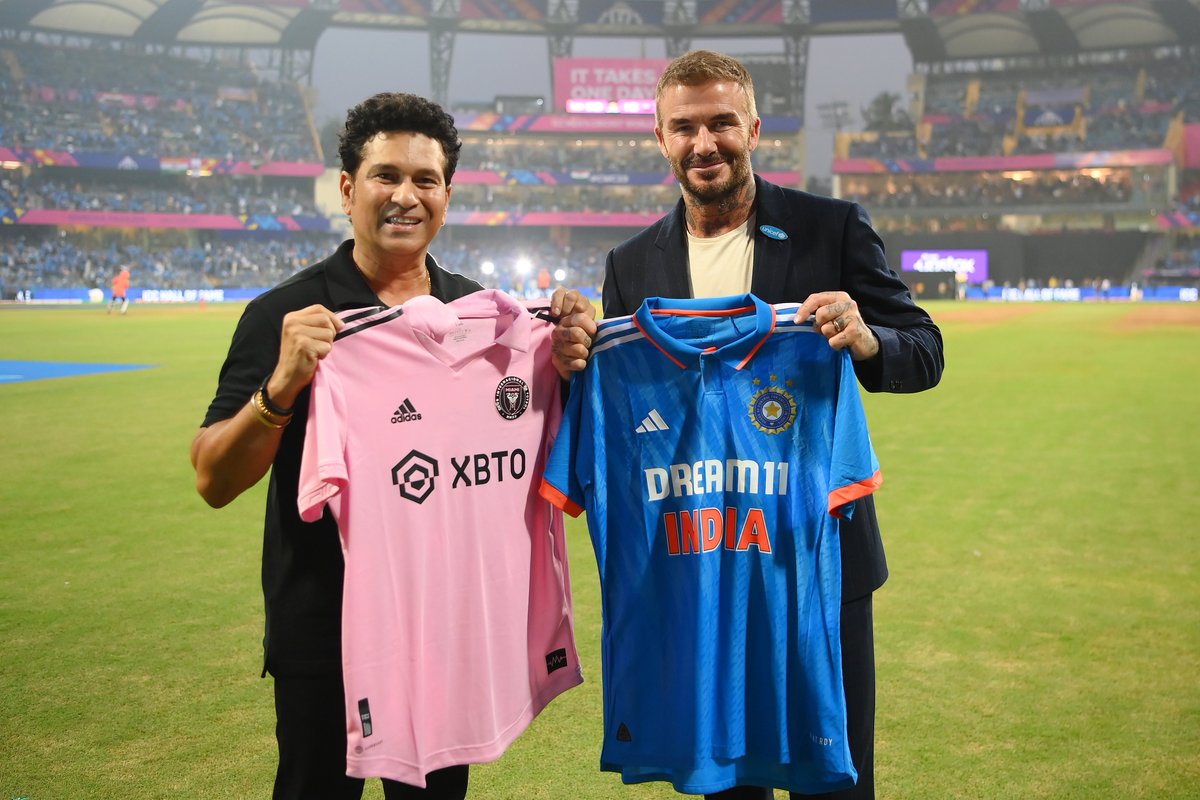 Stepping into the Wankhede Stadium is always memorable, but it was even more special yesterday, sharing the field with my friend and fellow UNICEF Goodwill Ambassador, David Beckham. Together, we stand for a common goal - to inspire and encourage children worldwide to chase their
