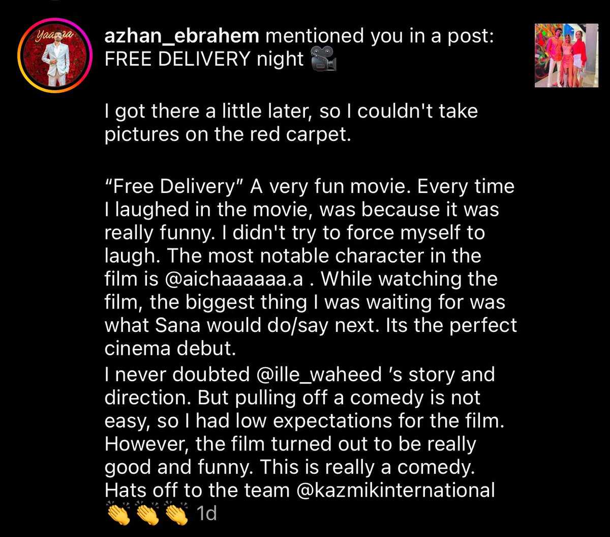 KazmikInt's tweet photo. Review by @AzhanEbrahem 

Thank you 🙏🏻! Insha Allah more to come 👍🏻 https://t.co/7gzeOsUPjf