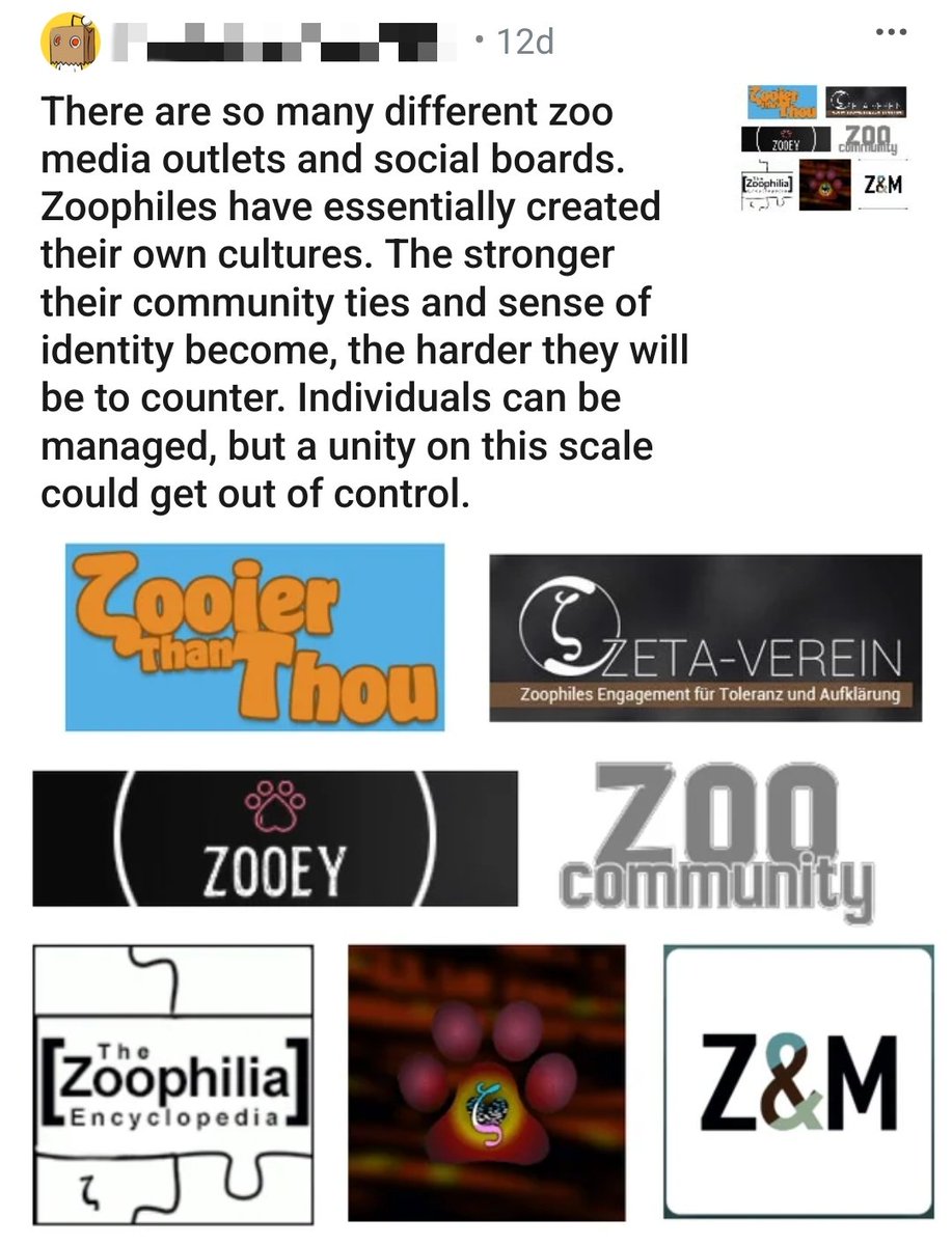 Zoomy_Cat's tweet image. Seeing this post by an anti makes me proud to call myself part of the zoo community. They know they can't win if we stand together. Stay defiant!