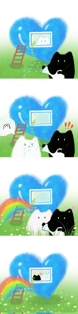 Memoria009's tweet photo. “蓝色的💙”  画个小漫画
#纯爱 https://t.co/ICcMxrdmP4