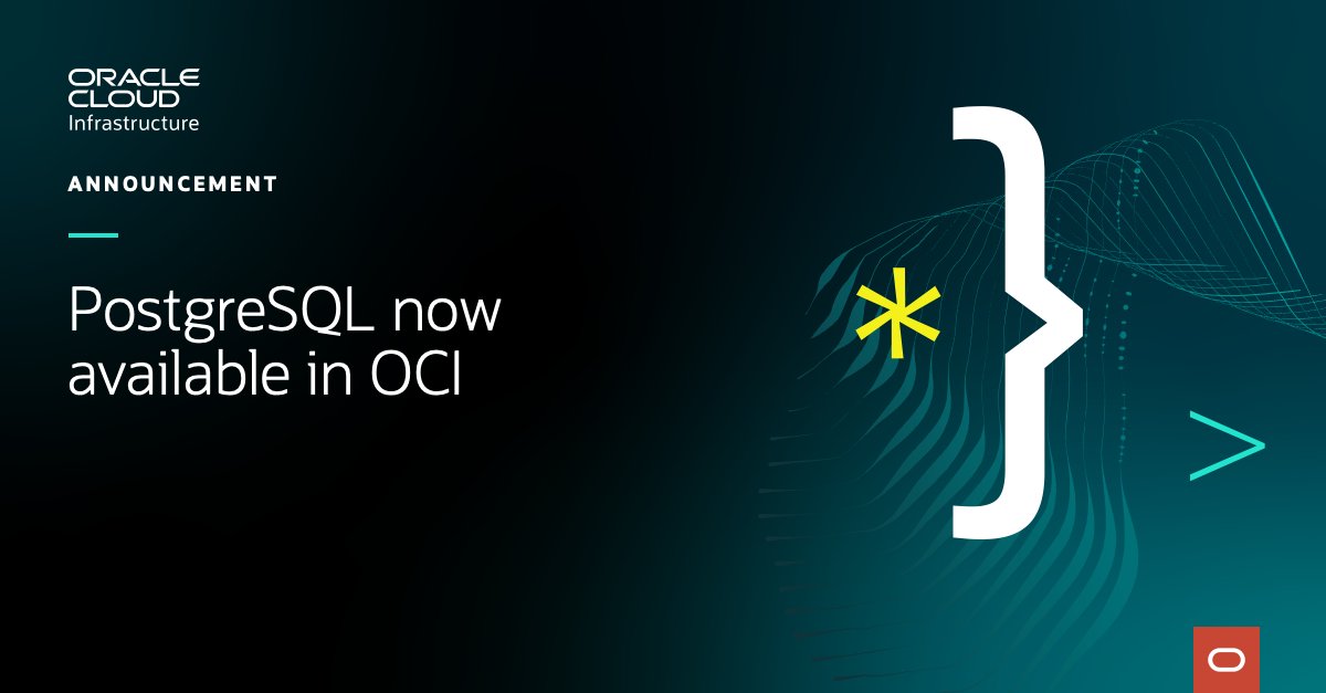 h_alshhri's tweet photo. With the full availability of @Oracle cloud managed PostgreSQL solution, #developers can offload routine tasks, scale with ease, and supercharge their data performance. Get started: https://t.co/WFsYJCuMYB https://t.co/0dQwMi1IFN