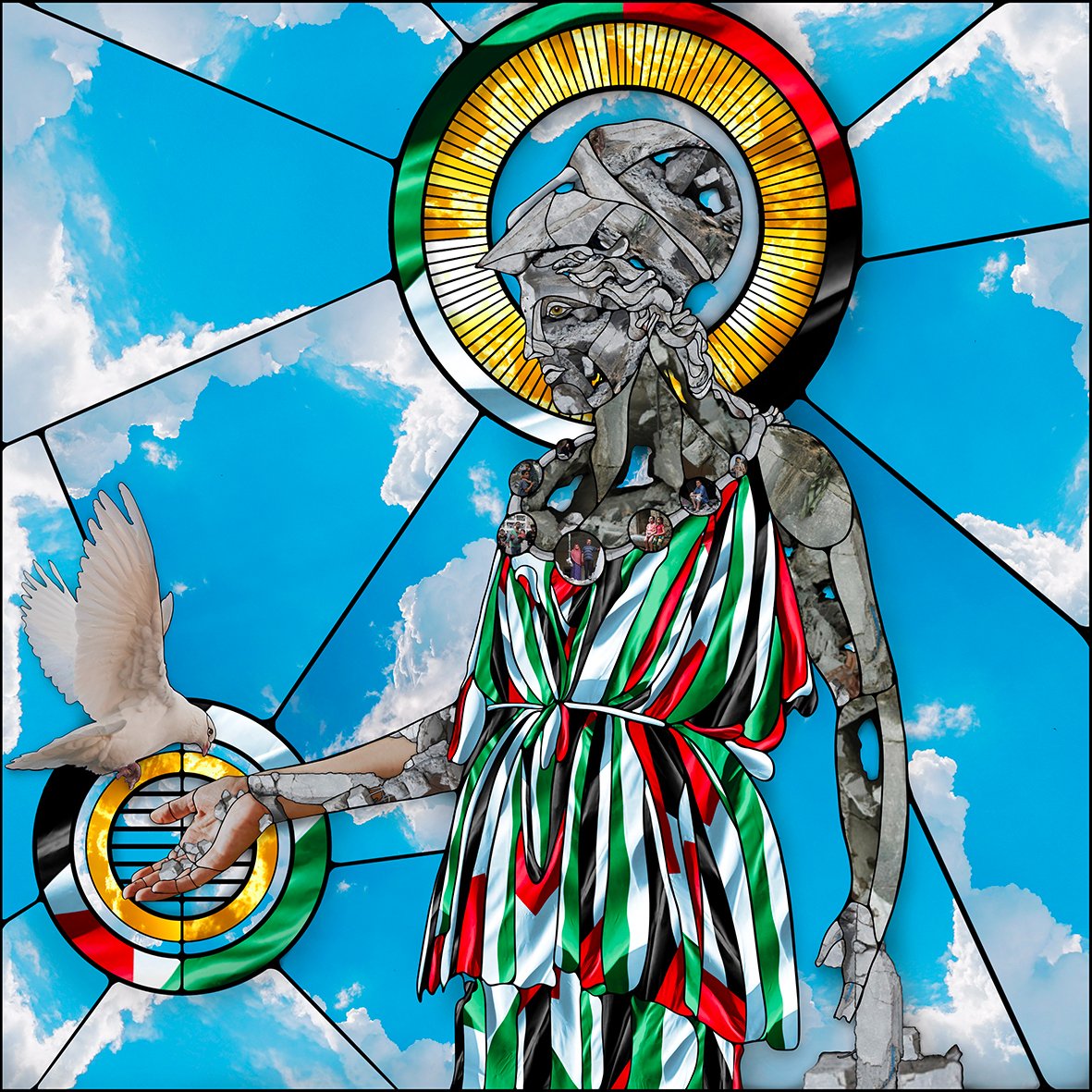 BoyaGeorge's tweet photo. 🕊️Spirit of Endurance is now live on Art of Humanity @foundation World and already dear @shibboleth88 met the 0.10 reserve and kickstarted the 7-day auction 🙏

✌️It is amazing to see  almost 60 artists raising their voices in support and i want to especially thank @razDoesArt  @Daliilama1 and @anubis_3100 for their hard work organizing this special drop

All proceeds of my sale will be donated to select humanitarian charities in support of the Palestinian civilians🇵🇸

https://t.co/2KDVPcplkE

#CeasefireInGazaNOW