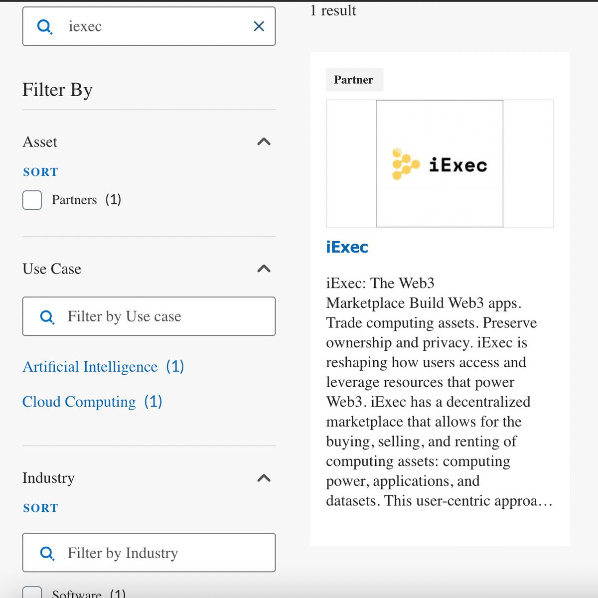 iEx_ec's tweet photo. 📣We're thrilled to announce that, as an official Gold Partner, the iExec storefront has officially launched on the @intel site!
But that's just the beginning! We can now start publishing our individual product offerings.
First up, #AI 🤖
https://t.co/wDRav9zxY5 https://t.co/sD7yvBjgu1