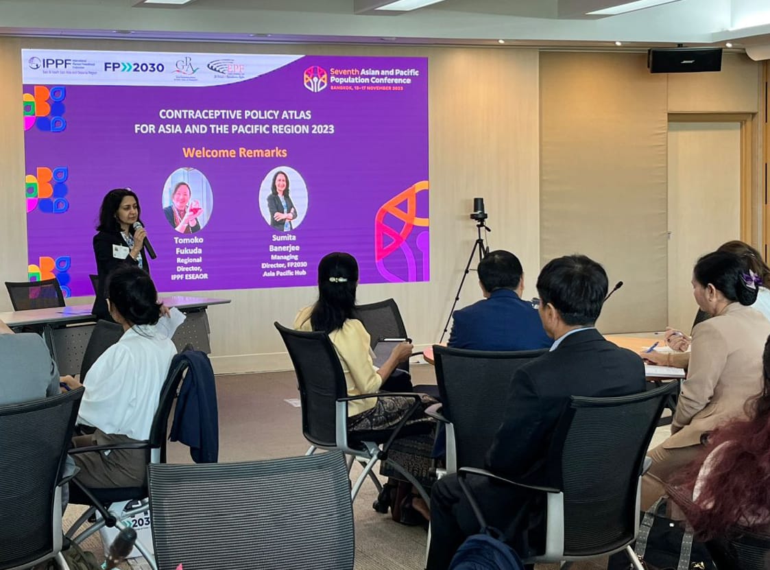 FP2030AP's tweet image. Successfully unveiled the Contraceptive Policy Atlas for Asia &amp;amp; the Pacific 2023 at #APPC7, organized by @FP2030AP, @ESEAOR_IPPF &amp;amp; @EPF_SRR. 
The resource offers comprehensive data on contraception access across 43 countries, a significant step towards improved SRHR in the region