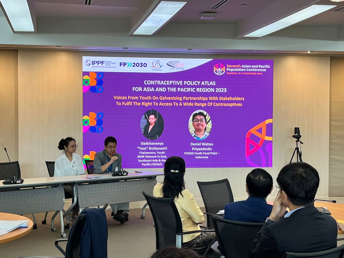 FP2030AP's tweet image. Successfully unveiled the Contraceptive Policy Atlas for Asia &amp;amp; the Pacific 2023 at #APPC7, organized by @FP2030AP, @ESEAOR_IPPF &amp;amp; @EPF_SRR. 
The resource offers comprehensive data on contraception access across 43 countries, a significant step towards improved SRHR in the region