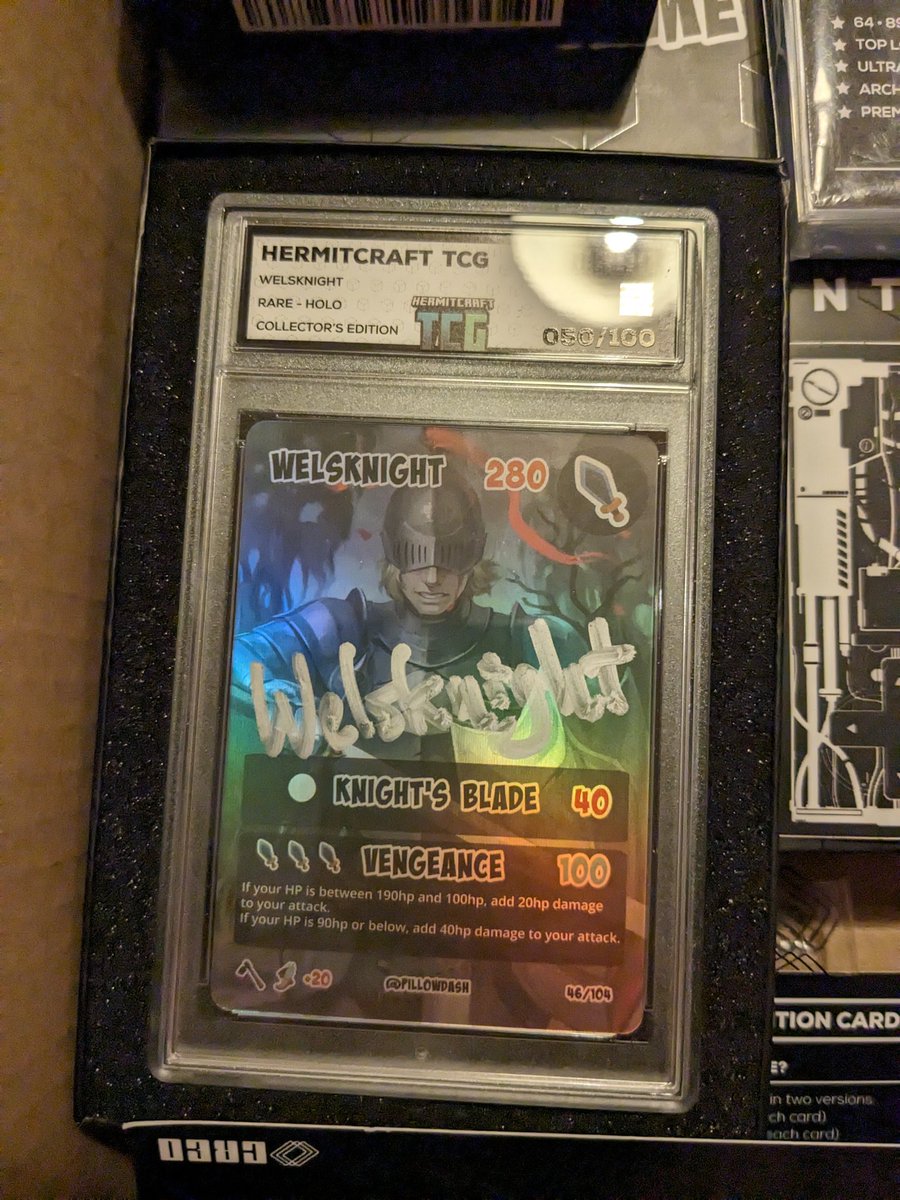 KatAynsley's tweet photo. @creocards thanks for making my day my set arrived this morning and after an awful day yesterday it was a needed pick me up. 
@VintageBeefLP @WelsknightPlays https://t.co/SVnL92UvS5
