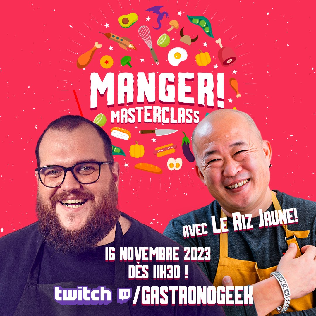 Aujourd’hui en stream, on se retrouve dès 11h30 avec <a href="/lerizjaune/">le riz jaune</a> pour une spéciale Bao ! Soyez là !