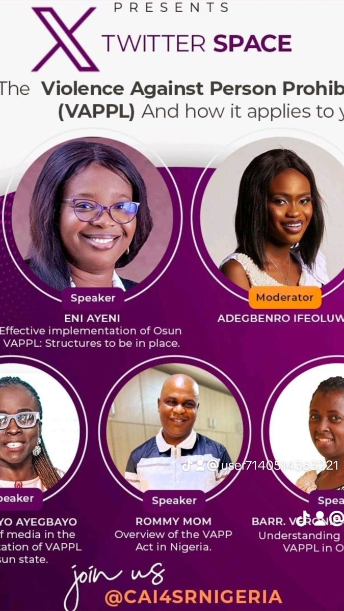 CAI4SRNigeria's tweet photo. Have you marked your calender for this event? It's going to be an eye opening event. 
Link:https://t.co/VafjGjWh7F
@InsideOsogbo @lawyersalertng @OsunTwitta @PluckyPrecious @Bolafowes @IfwydNg @AAdeleke_01 @RaisingVoices @16DaysCampaign https://t.co/b9wlCr9zYo