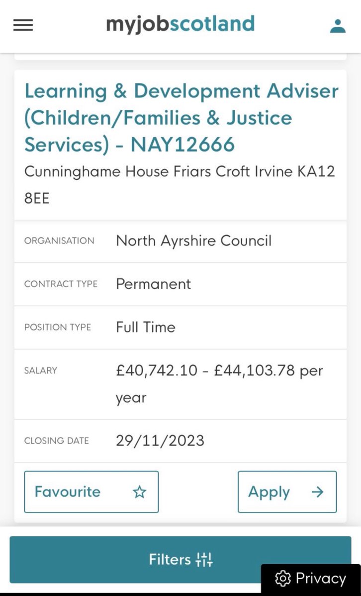 An exciting Job opportunity within the learning and development team see the link below to apply and all Job details 

myjobscotland.gov.uk