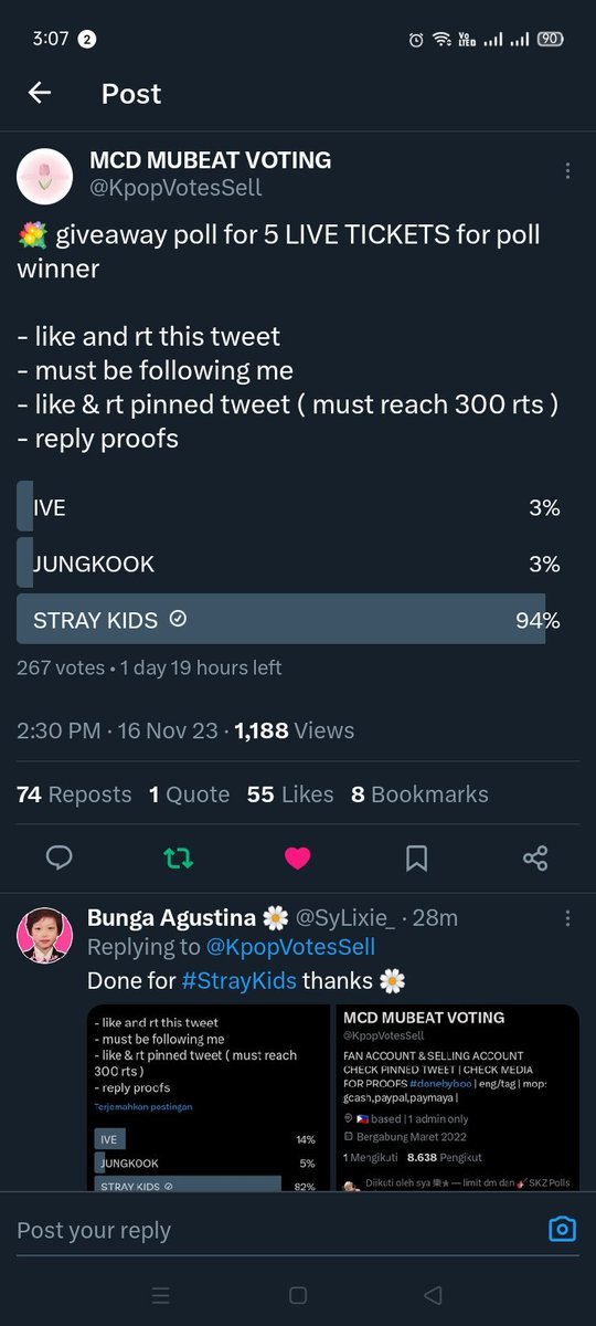 lixvocal's tweet photo. @KpopVotesSell for #StrayKids https://t.co/76rMi03whv