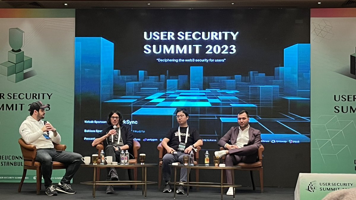 #DevconnectIST day 4. At ‘User Security Summit’