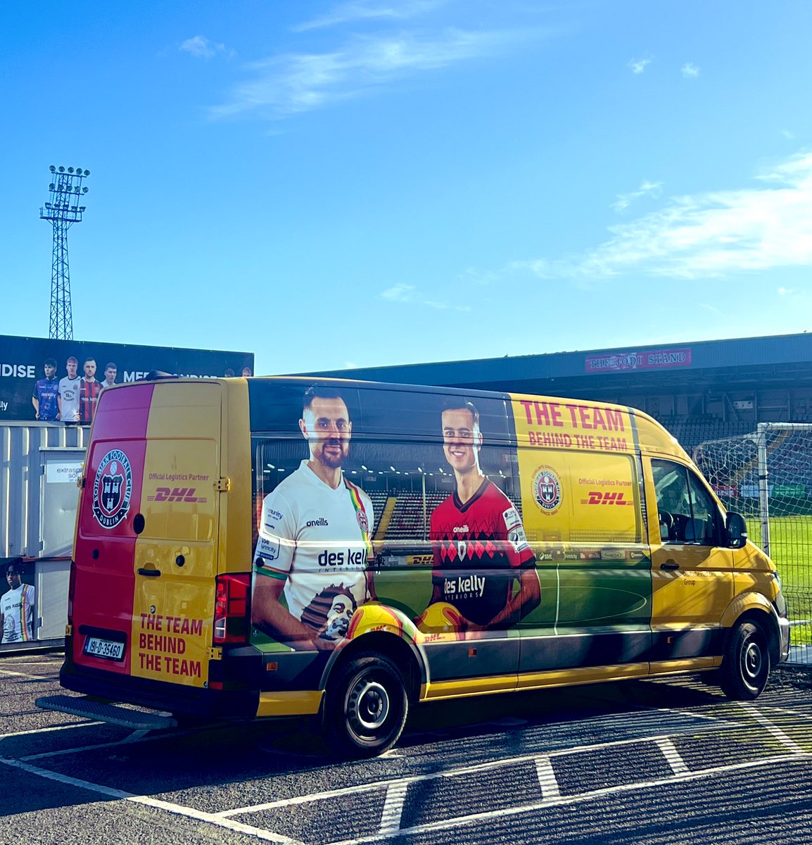 We’ve worked with partners @DHLExpressIre to acquire one of their Bohs vans. Part of the Marley shirt outreach, it’ll be redesigned & kitted out with football, music & event gear to serve as the ‘Bohs in the Community’ vehicle visiting DP and community events nationwide. 🚐 🔴⚫️