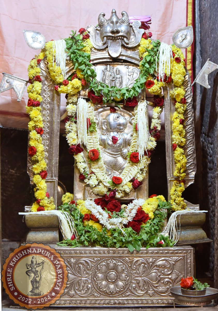 ShriUdupi's tweet photo. Udupi Sri Krishna, Mukhyąprāña Darshanam 16-11-2023 https://t.co/mT9zyAGooC