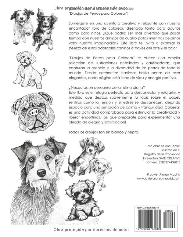 javieralonsomad's tweet photo. Un mundo de color y diversión con nuestro libro de colorear de perros
Libera tu creatividad y disfruta d horas d diversión con adorables razas
Ideal para regalar
🐾📚🐶🎁
https://t.co/tlXOZvEeg4
#LibroDeColorear #DibujosDePerros #perro #TerapiaDelColor #RegaloPerfecto https://t.co/NHI1Nv6tob