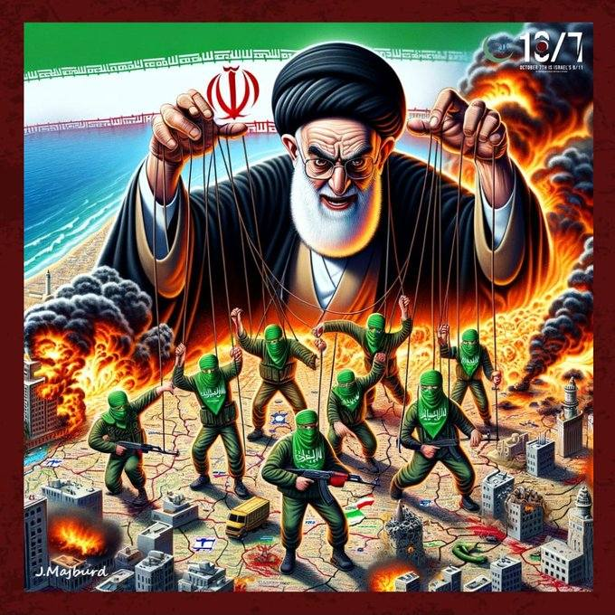 Iran waits, letting proxies like Hamas and Hizbollah distract while getting closer to nuclear power. The regime’s apparent weakness and lack of response to enemy provocations is a strategy for its Shiite revolutionary objective: revelation of the Hidden Imam and global Shiia rule