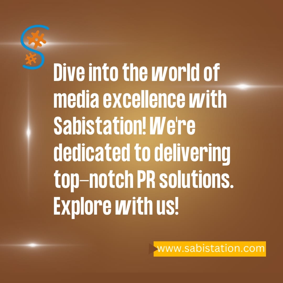 sabistation's tweet image. Dive into the world of media excellence with Sabistation! We're dedicated to delivering top-notch PR solutions. Explore with us! #MediaMasters #SabistationPR