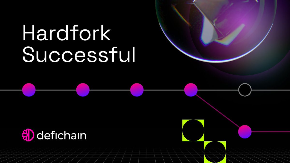 The moment you’ve all been waiting for, the MetaChain Layer hard fork is here!

This hard-fork release is a significant milestone in DeFiChain’s evolution.

Thank you to the core devs for all their hard work and to all the community for your support in bringing this to a reality.
