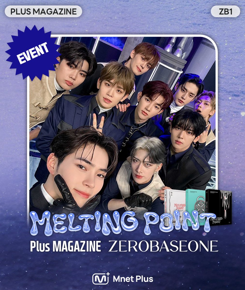 mnetplus's tweet photo. [#MnetPlus] #Plus_Magazine | MCD INTERVIEW | “If you want me I’ll be there” 🛡

📢EVENT
@mnetplus 팔로우 후
답글로 제로베이스원에게 응원 댓글을 남겨주세요!
추첨을 통해 5분께 사인 앨범을 드려요(~11.22)
RT+💙하면 당첨확률UP
▶ https://t.co/pCwB6EEQuf

#MnetPlus #엠넷플러스 https://t.co/3ET54OVLfO