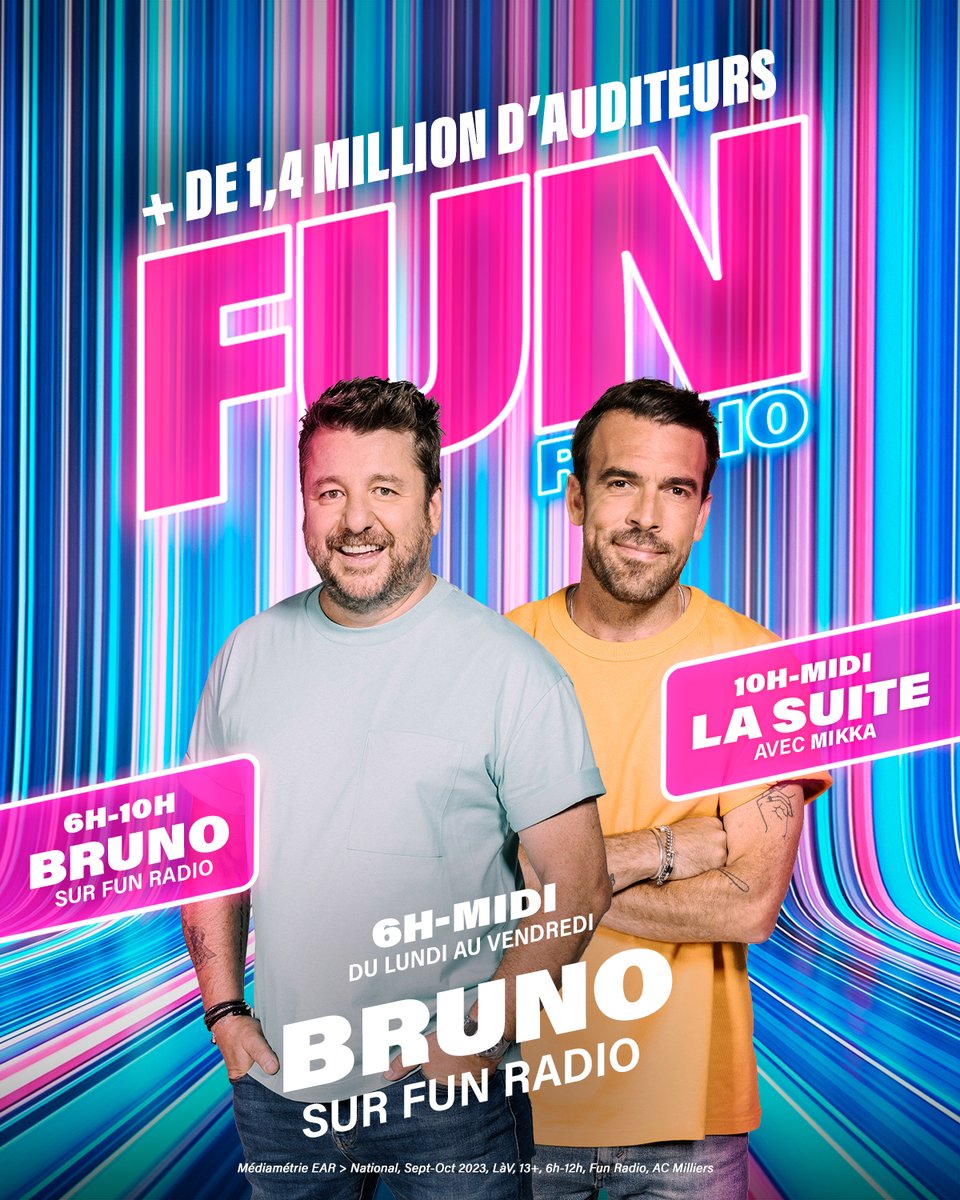 RTL Pro : RTL - RTL2 - FUN RADIO tweet media