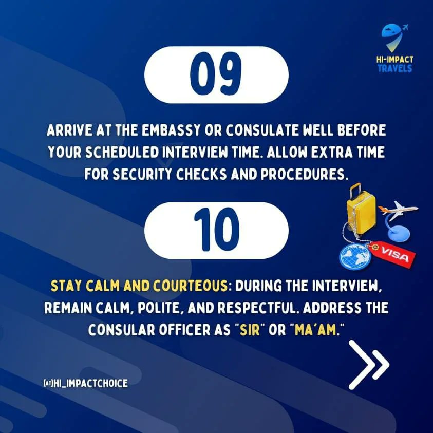 HI_Impactchoice's tweet image. Have a nice day 😍
#visainterviewtips