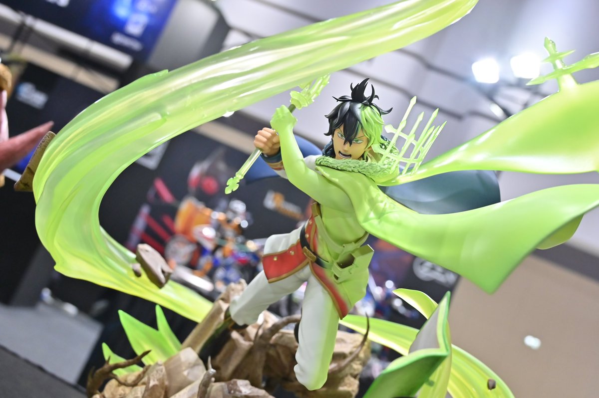 Kevintan16067's tweet photo. Throwback! More close-up photos of WIP Yuno at WF Bangkok! ready for the PO soon! 

#blackclover #yuno #Asta #yami #Statue #CAWcollectibles #creationatworks https://t.co/sQ7tskl8pn