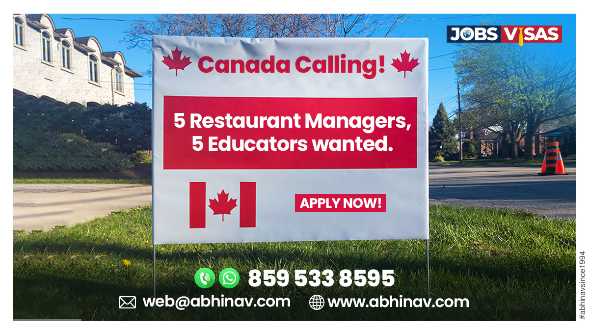 Jobs__visas's tweet photo. Canada Job Alert for Restaurant Managers & Educators
Apply Now: https://t.co/0xHXuiZxBQ
For more details or to apply, please contact us at 8595338595.
#JobAlert #EarlyChildhoodEducator #TeachingOpportunity #restaurantmanagers #restaurant #CommunityProviders #jobsvisas https://t.co/qYITqAaRTj