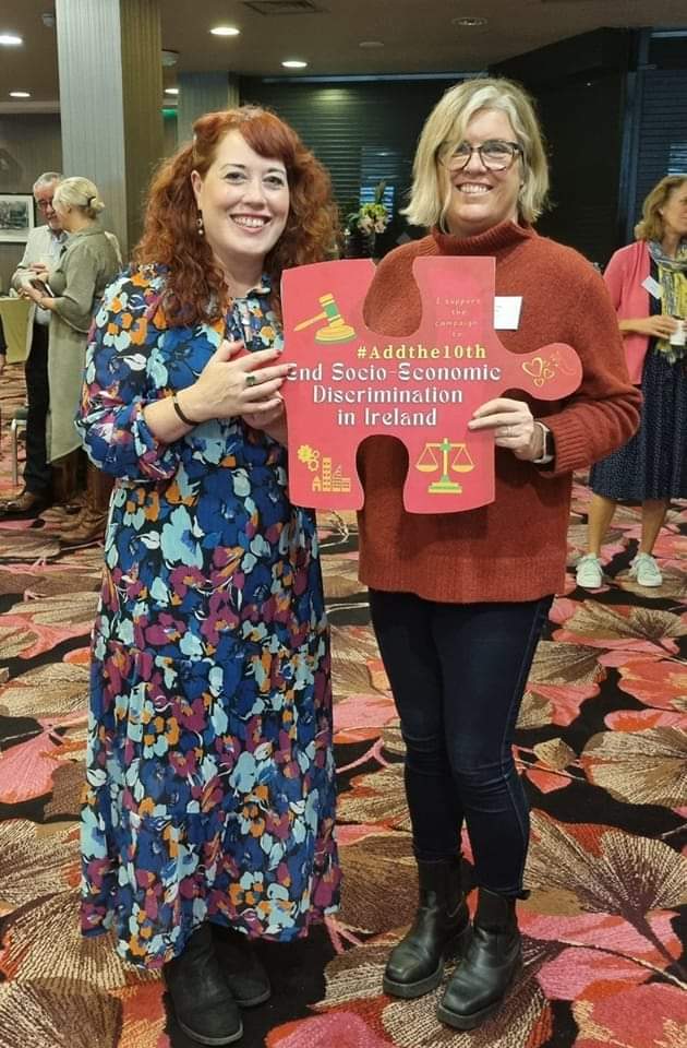 ATDIreland's tweet photo. Great support from Social workers in @IASW_IRL standing with @ATDIreland & The #Addthe10th Alliance in their campaign to end Socio-Economic #discrimination in Ireland #combatpoverty #endpoverty
Article: https://t.co/8oRZerxKlw…
Watch our @tcddublin film: https://t.co/eh81oK6aJm https://t.co/DJfAmUPgn0